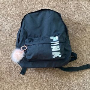 PINK Victoria Secret Backpack with pink logo on the front